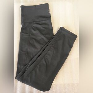 🖤 Marika Sport Black Ladies with Pockets Leggings Sz M